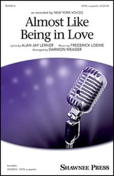 Almost Like Being in Love SATB choral sheet music cover